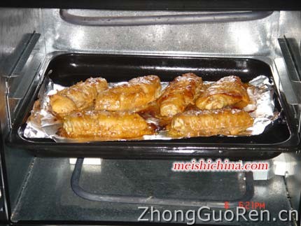 烤鸡翅膀图解做法·美食中国图片-meishichina.com