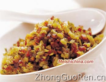 香菇酸菜末的做法·美食中国图片-meishichina.com