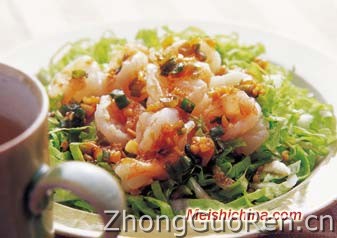 虾仁白菜的做法·美食中国图片-meishichina.com