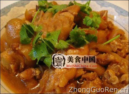美食中国图片 - 红烧猪蹄