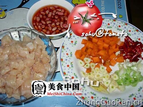 美食中国图片 - 宫保鸡丁-全程图解