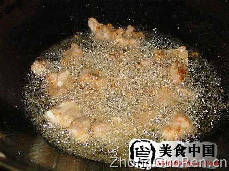 美食中国图片 - 甜橙芝麻小排骨(图解)