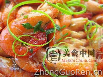 美食中国图片 - 油爆河虾(图解)