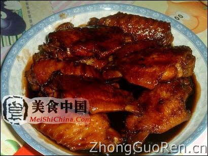 美食中国美食图片·美食厨房·热菜菜谱·可乐鸡翅 - meishichina.com