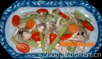 美食中国美食图片·美食厨房·热菜菜谱·田园小炒 - meishichina.com