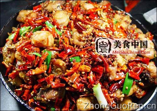 美食中国美食图片·美食厨房·热菜菜谱·辣子鸡-meishichina.com