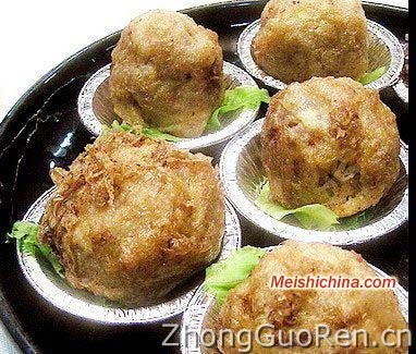 炸萝卜丸子的做法·美食中国图片-meishichina.com