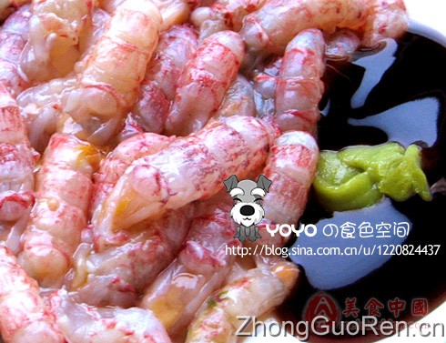 刺身虾Sashimi