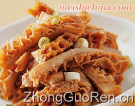 小葱拌牛肚·美食中国图片-meishichina.com