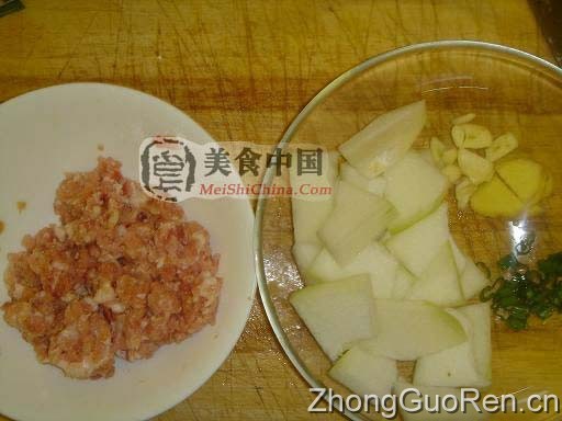 美食中国图片 - 冬季暖身冬瓜汆丸子