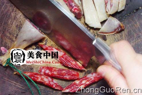 美食中国图片 腊味煲仔饭的作法(全程图)