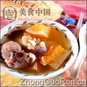 美食中国美食图片·美食厨房·汤煲菜谱·蜜瓜螺头鸡汤 - meishichina.com