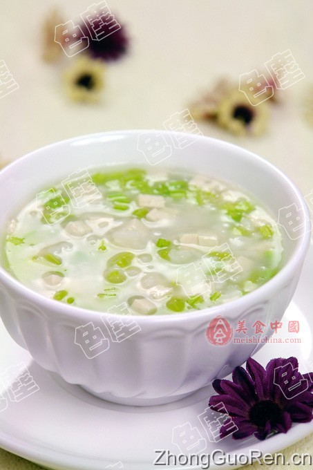 芹菜豆腐粥