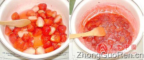 自制草莓果酱 