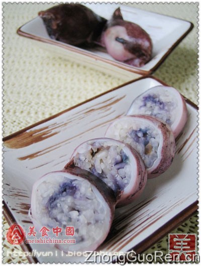 小紫鱿鱼包饭