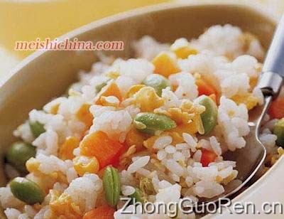 时蔬蛋炒饭的做法·美食中国图片-meishichina.com
