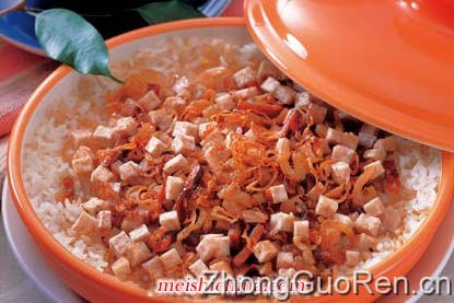 芋头蒸肉饭的做法·美食中国图片-meishichina.com