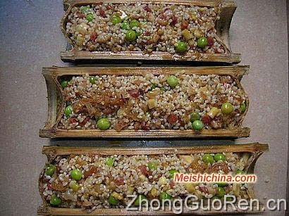 竹筒饭图解做法·美食中国图片-meishichina.com