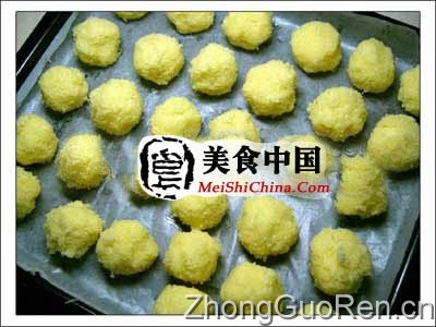 美食中国图片 - 松松软软的椰子球