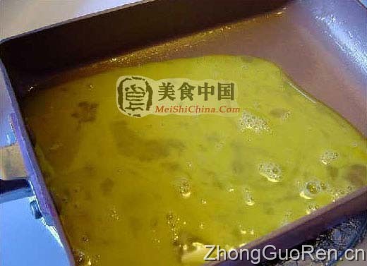 美食中国图片 - 煎鸡蛋卷儿-全程图解