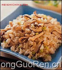 美食中国美食图片·美食厨房·糕点小吃·鲜香菇饭 - meishichina.com