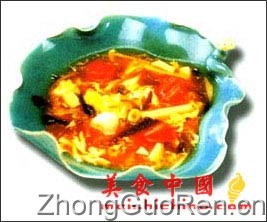 美食中国美食图片·美食厨房·糕点小吃·四川家常酸辣汤 - meishichina.com