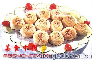 美食中国美食图片·美食厨房·糕点小吃·鲜肉小酥饼-meishichina.com