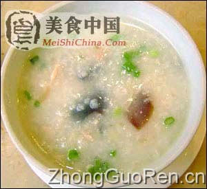 美食中国美食图片·美食厨房·风味小吃·皮蛋瘦肉粥-meishichina.com