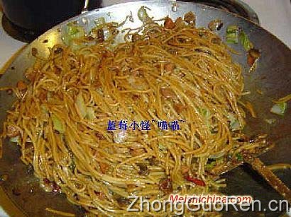 炒面详细做法·美食中国图片-meishichina.com