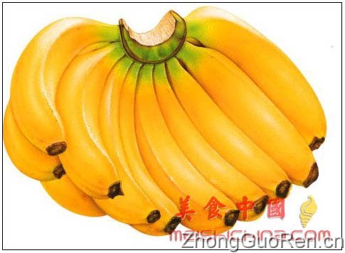 美食中国图片 - 香蕉的家庭食疗菜谱 玉米须香蕉皮饮 绿豆香蕉汁 香蕉橘子汁 油炸香蕉夹