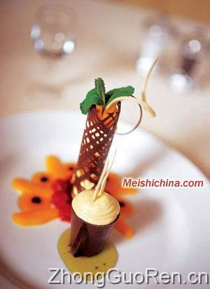 芒果芝士蛋糕·美食中国图片-meishichina.com