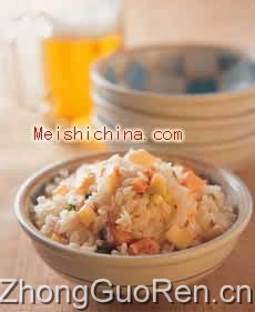 姜丁鲑鱼饭