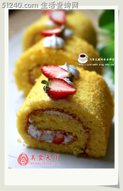 海绵草莓蛋糕卷：你准备好了吗？