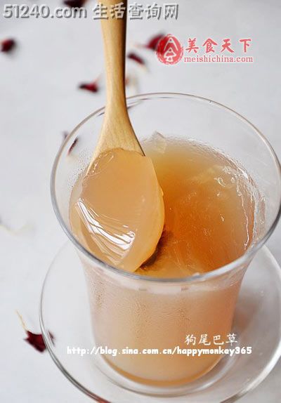 蜂蜜普洱茶冻