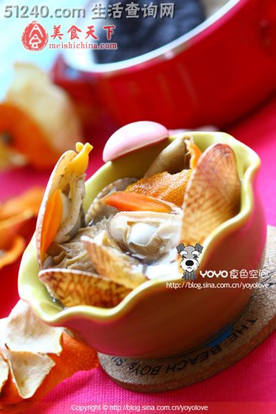 祛热润燥汤-陈皮蘑菇汤