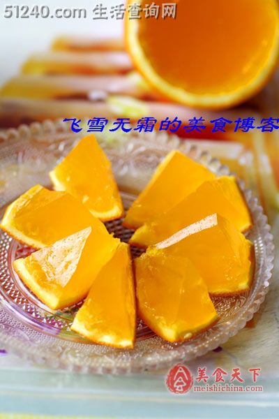 橙子果冻：水果味的孩子爱