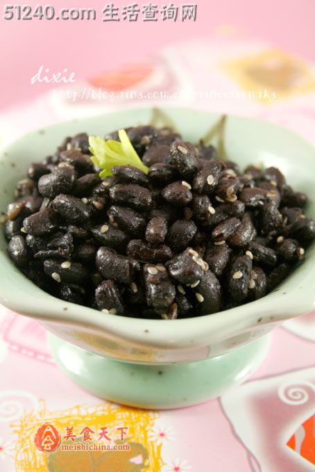 韩式蜜黑豆