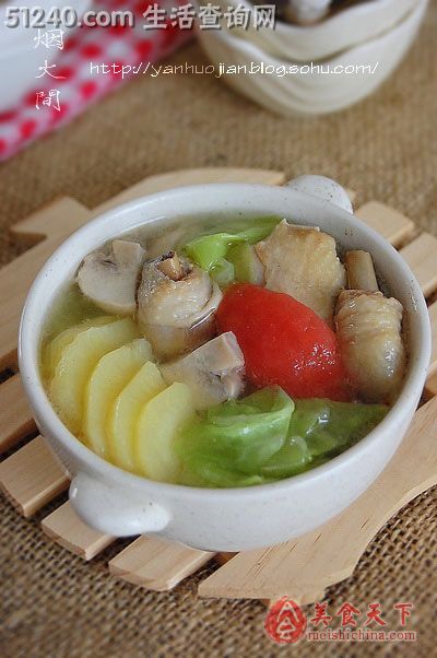 鸡肉蔬菜汤