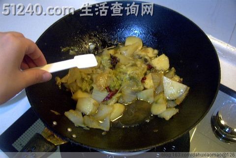 白菜炖豆腐