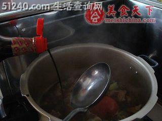 番茄炖牛肉