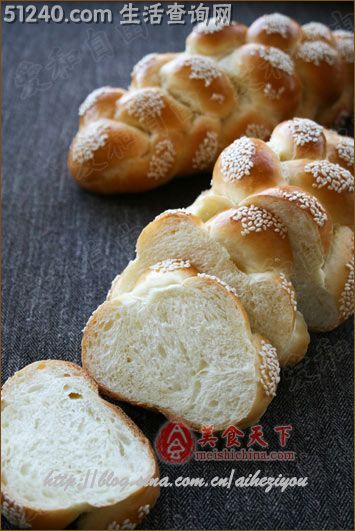 犹太白面包卷