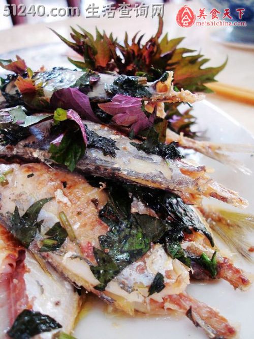 一道能抵抗感冒的鱼菜：紫苏煮鱼