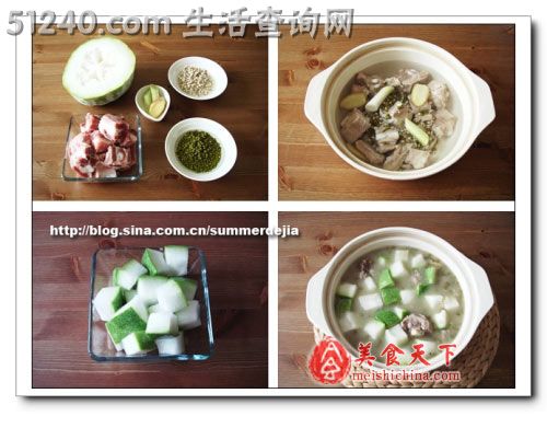 排骨冬瓜薏仁绿豆汤