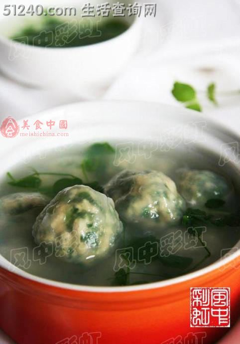 荠菜豆腐汤