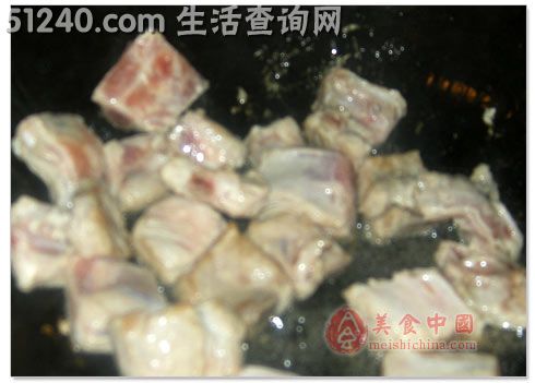 冻豆腐烧排骨